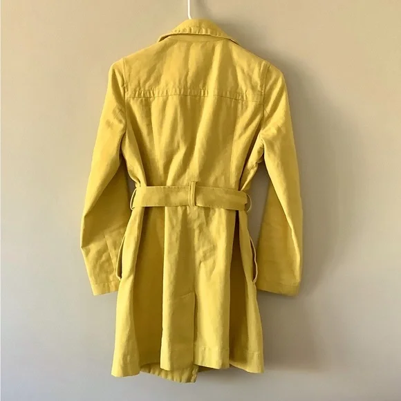 Belted Corduroy Trench - Picture 2 of 2